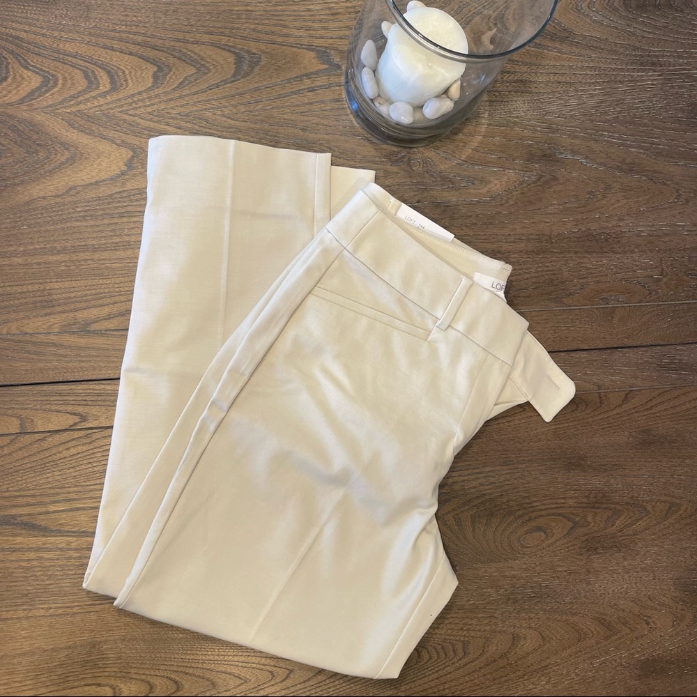 NWT orig 69.50 are a steal! Crop Pant Curvy Riviera. neutral color